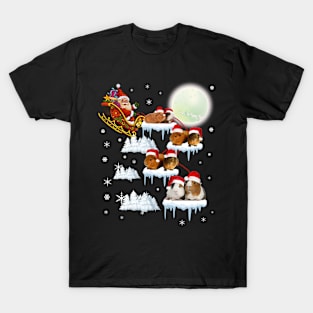 Funny Christmas Guinea Pigs Gift For Guinea Pig Lovers T-Shirt